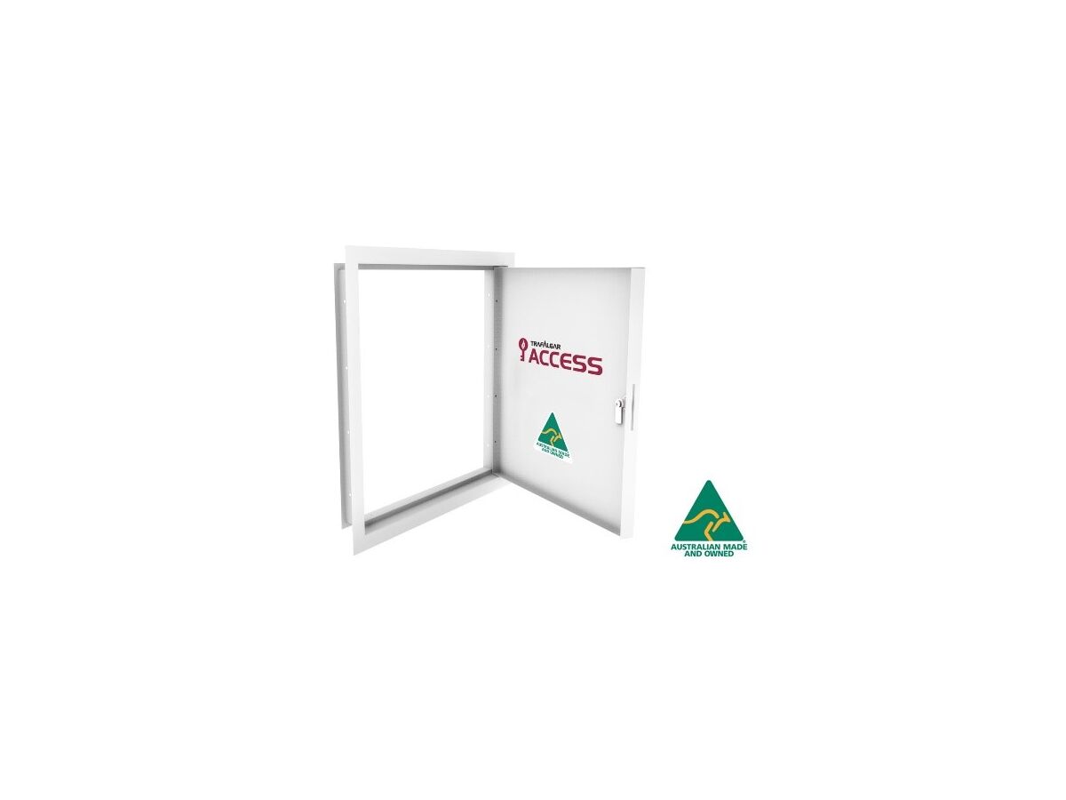 reece Trafalgar Access Panel 530mm x 530mm APM Square Allen Key Cam LockPrimed white