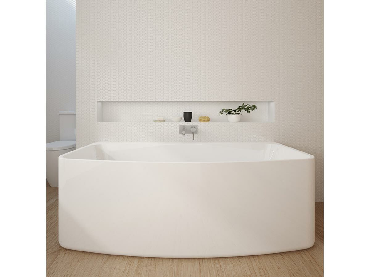 Reece Urbane Bath 1675mm Back To Wall Free Standing