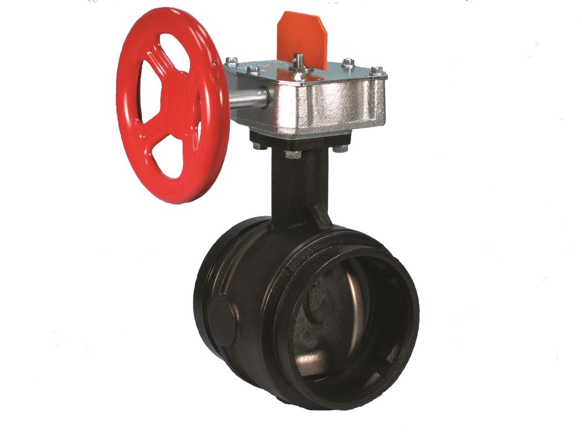 reece Victaulic Firelock S/705 Butterfly Valve Supervised Open 150mm (165)