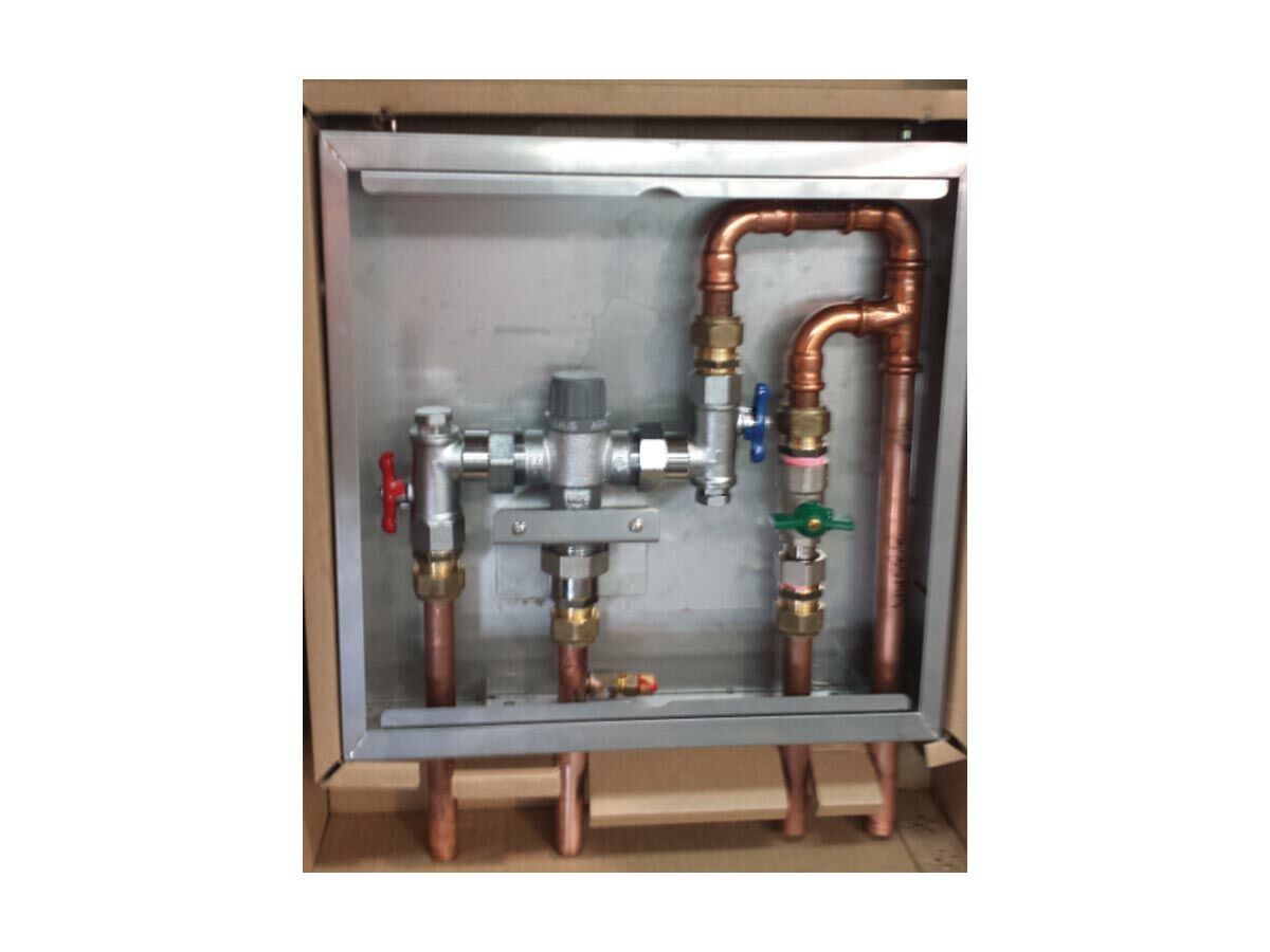 reece Wilkins Aqua Gard Stainless Steel Cabinet with Bypass 20mm