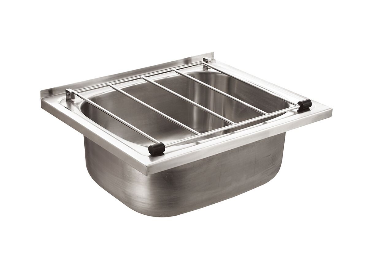 reece Wolfen #316 Stainless Steel Cleaners Sink with Grate