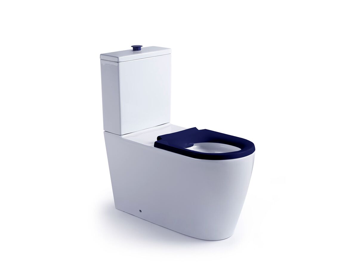 reece Wolfen 800 Close Coupled Back to Wall Rimless Toilet Suite with Single Flap Seat Blue (4 Star) reece Wolfen 800 Close Coupled Back to Wall Rimless Toilet Suite with Single Flap Seat Blue (4 Star)