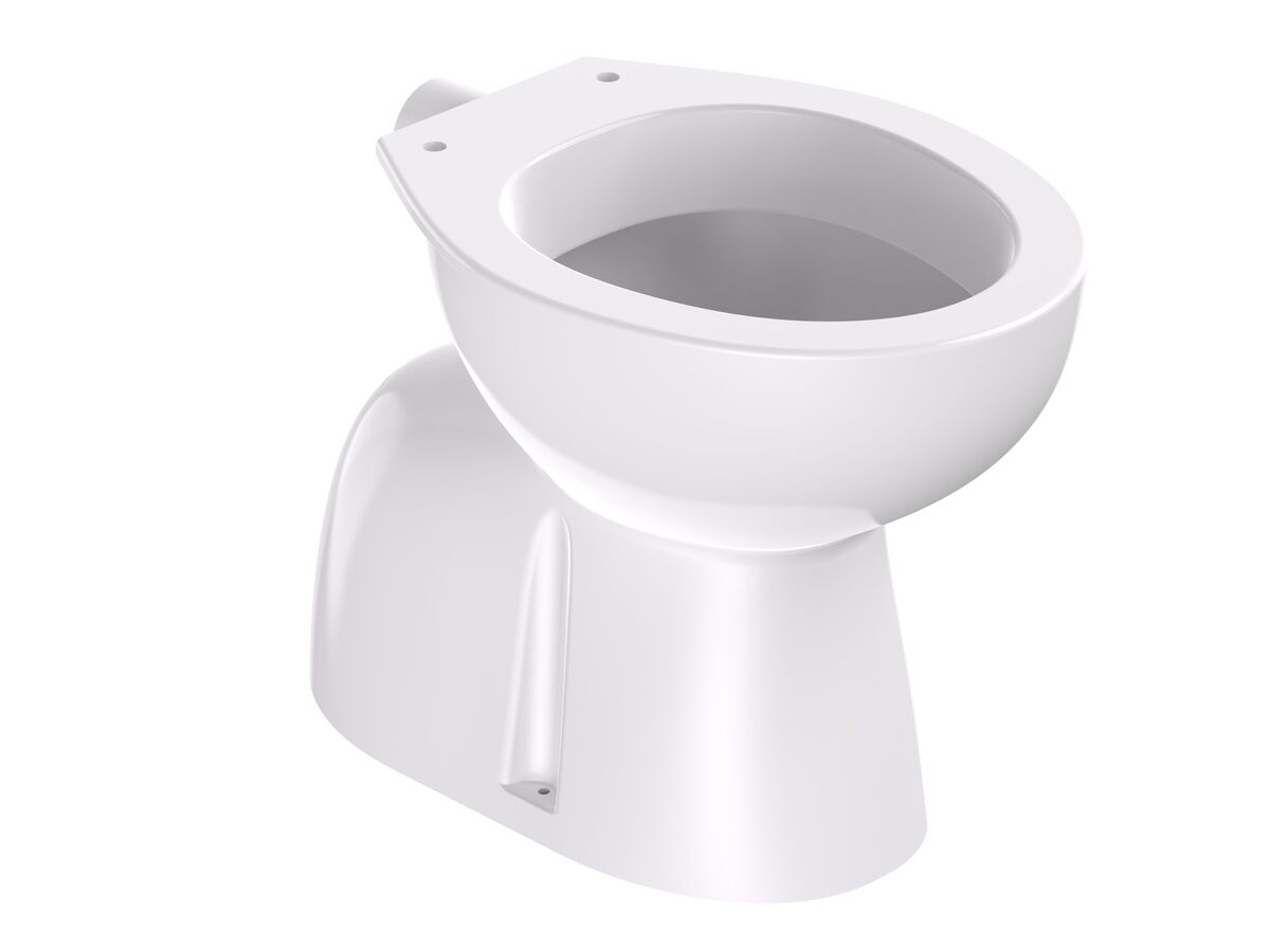 reece Wolfen Concealed S Trap Overheight Pan White (4 Star)