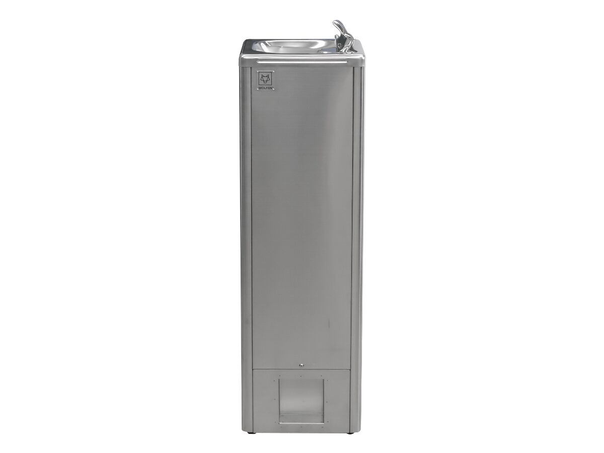 reece Wolfen Foot Sensor Activated Drinking Fountain 10 Litres per hour Non filtered Stainless Steel
