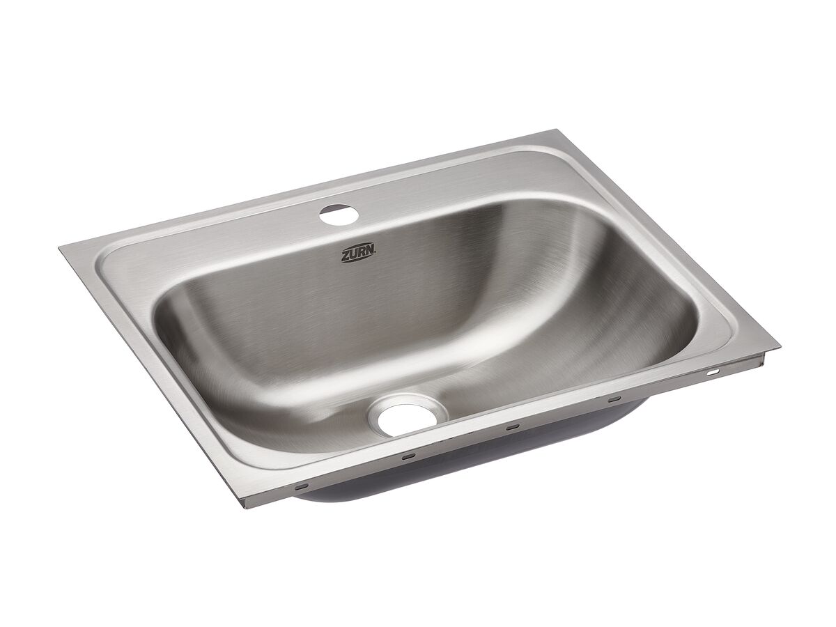 Reece Wolfen Inset Basin 500 X 400 X 160mm 1 Taphole Stainless Steel