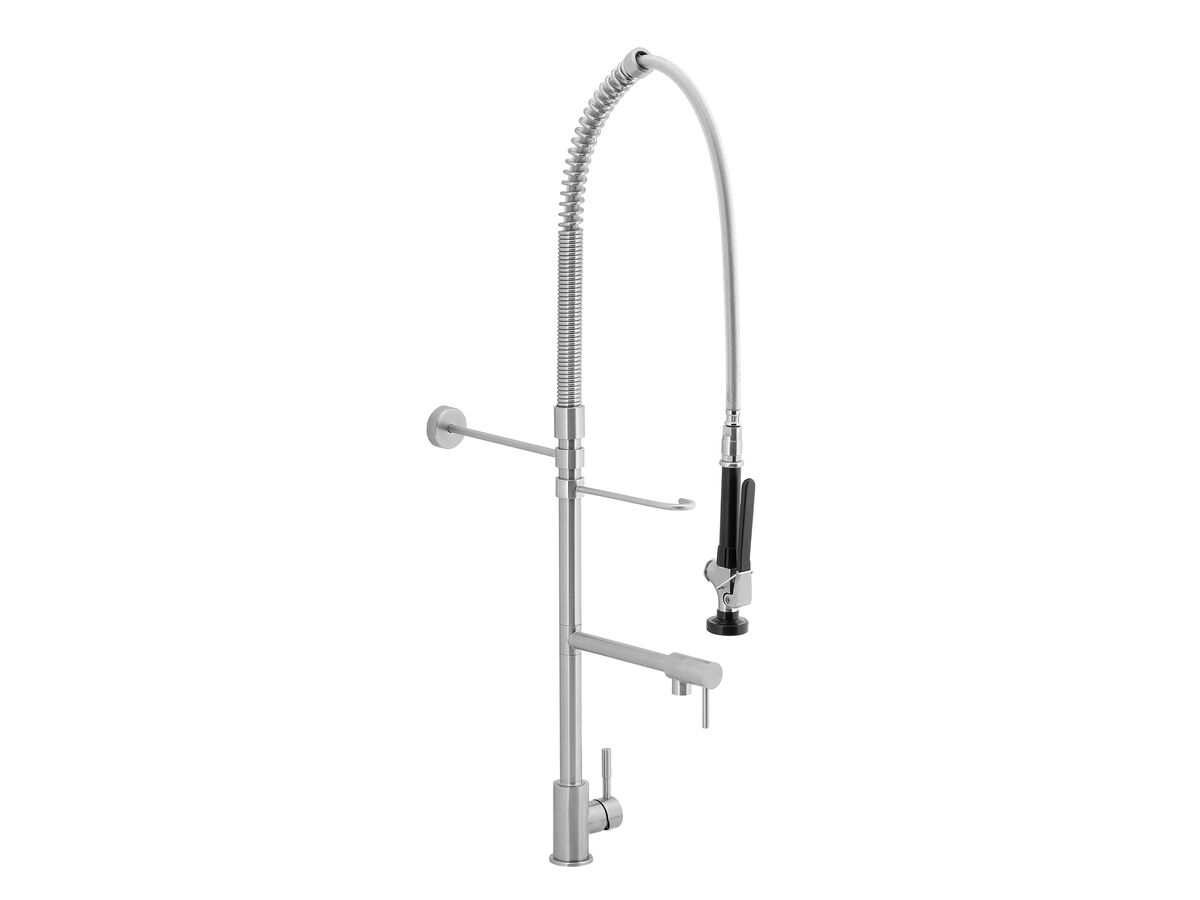 reece Wolfen Pre Rinse Sink Mixer Tap with Pot Filler Stainless Steel (6 Star)