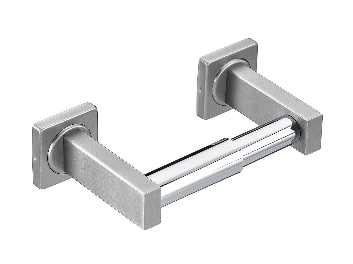 reece Wolfen Single Toilet Roll Holder Brushed Stainless Steel