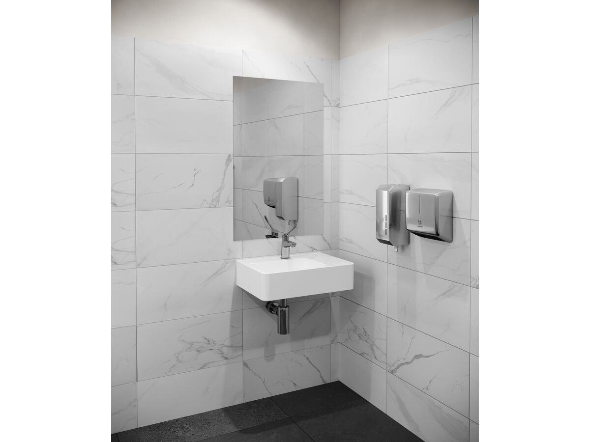 Reece Wolfen Wall Basin Right Hand Shelf 565 X 395 X 145mm & Fixings 1 Taphole White