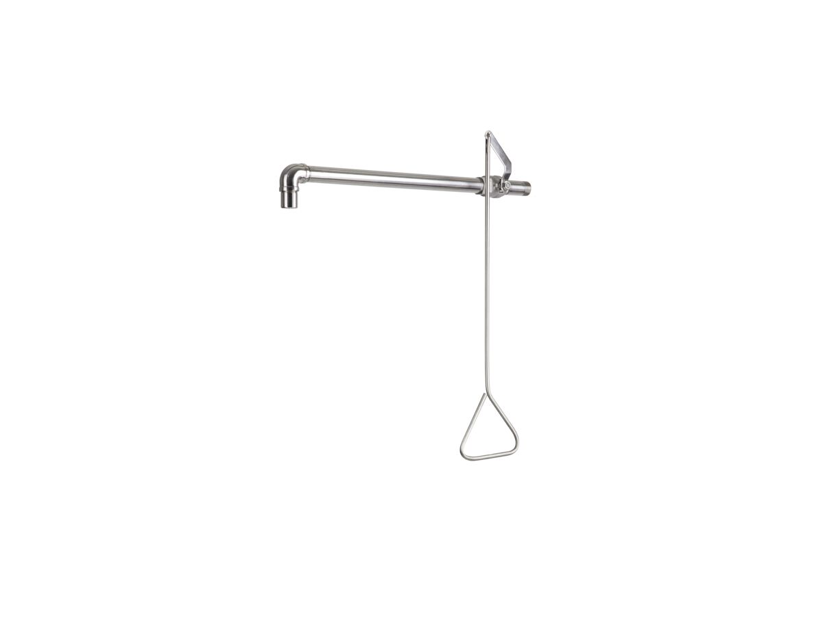 reece Wolfen Wall Mounted Safety Drench Shower Polished Stainless Steel