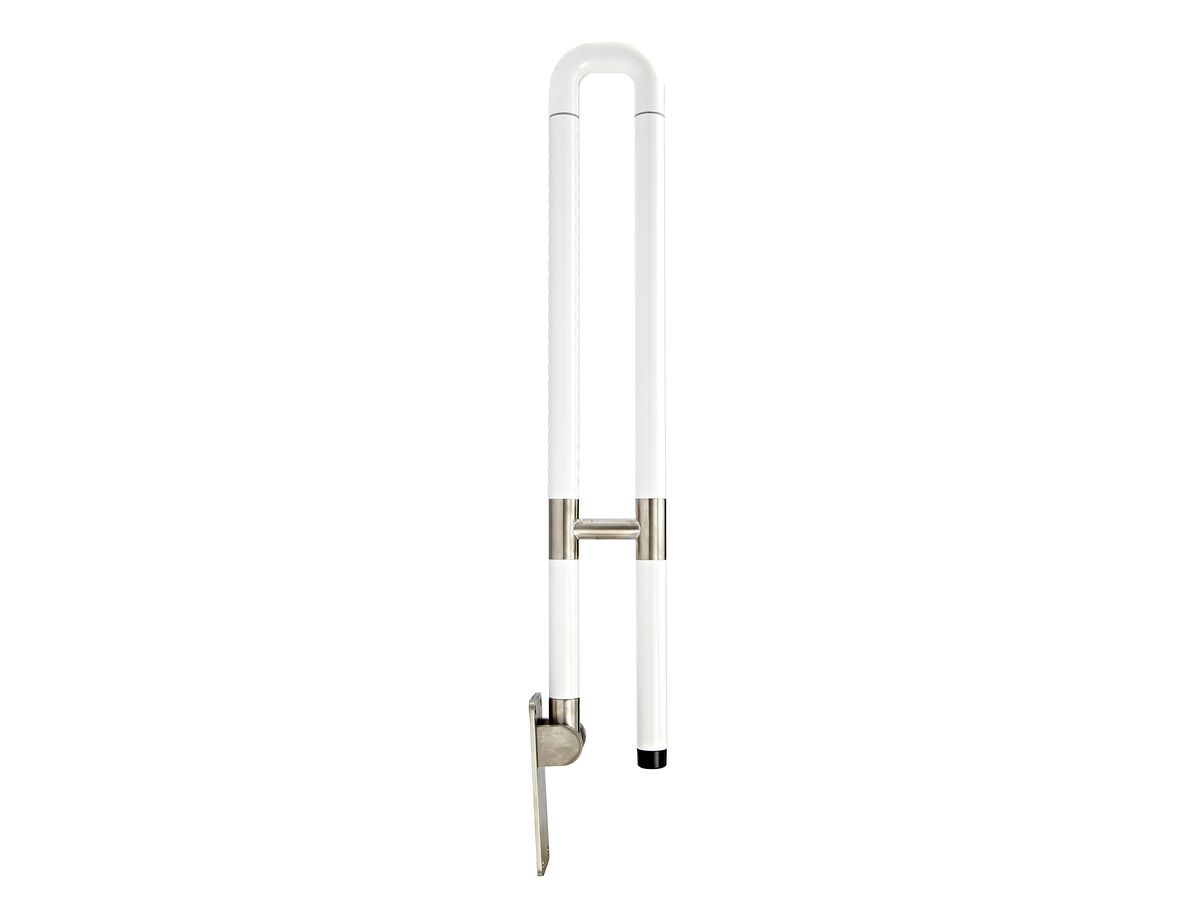 Reece Wolfen Wall Mounted Support Arm White & Stainless Steel