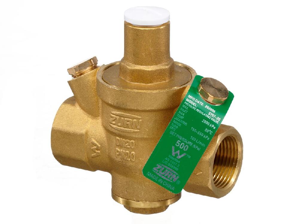 reece Zurn Wilkins 20mm Pressure Reduction Valve adjustable set at 400kPa